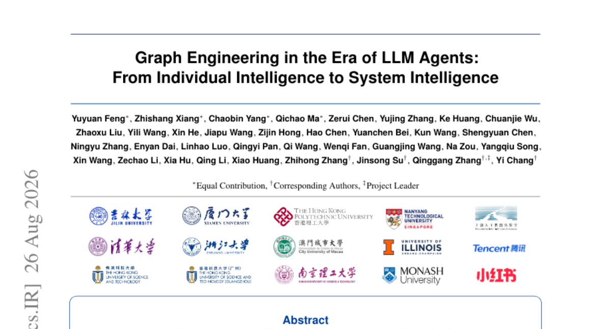 当LLM智能体多到一支球队还配不上组织时：一篇关于图工程的生存指南