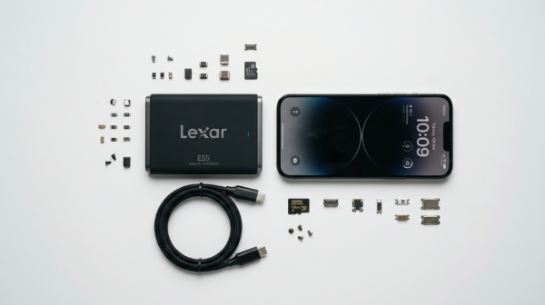 Lexar ES5������ЯSSD���⣺ΪiPhone����MagSafe������ProRes��������