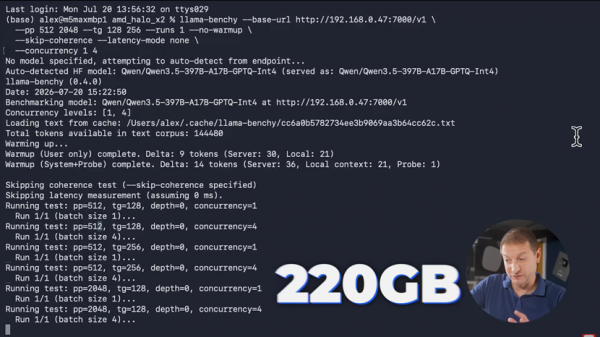 两台AMD小主机跑起3970亿参数!10GbE拼出一座桌面AI集群