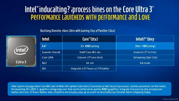 Ӣ�ض�Core Ultra 3��������������Ϸ���ܺ������������