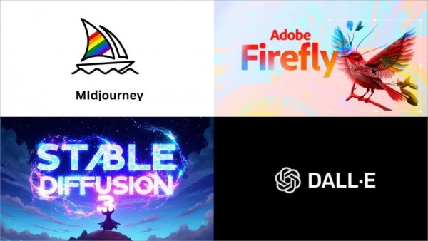 四大顶流AI绘图模型真实评测 - Midjourney、Adobe、SD、DALLE