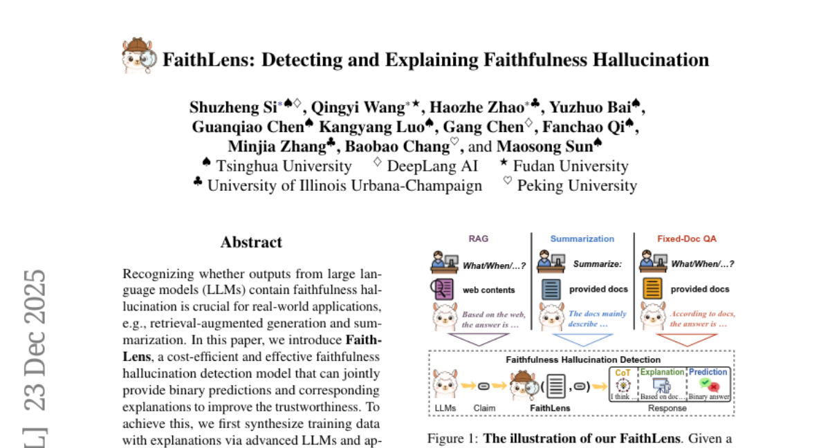 �廪��ѧ�Ŷӷ���FaithLens����AI����"����˵Ϲ��"�����ܼ������