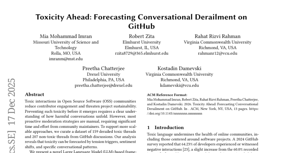 ������Ƽ���ѧͻ���Է��֣�AI����ǰԤ��GitHub��Դ����"����"��׼ȷ�ʳ�90%