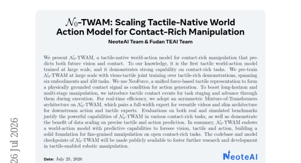 N0-TWAM���������˵�һ��ѧ��"Ԥ��"����