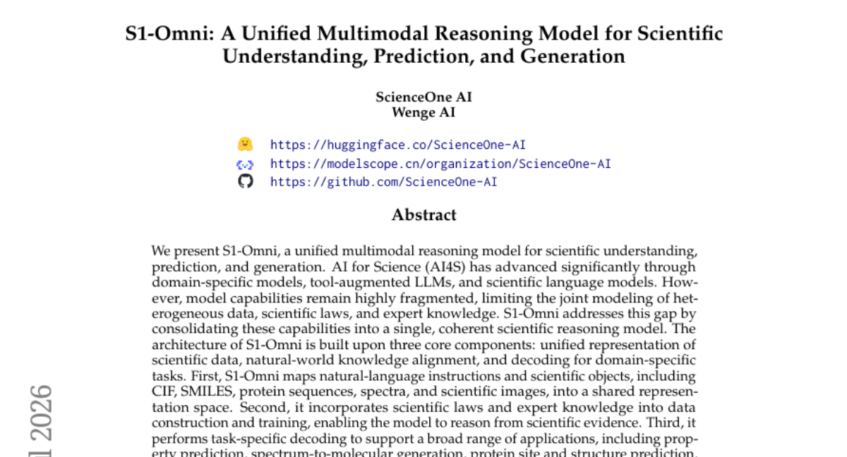 中国科学院造了一个"全科科学家"AI：它能看懂蛋白质、预测药效、还能画医学图像
