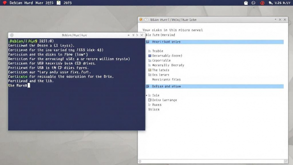 Linux��΢�ں����������Debian/Hurd֤��΢�ں�Unix�������ڼ���