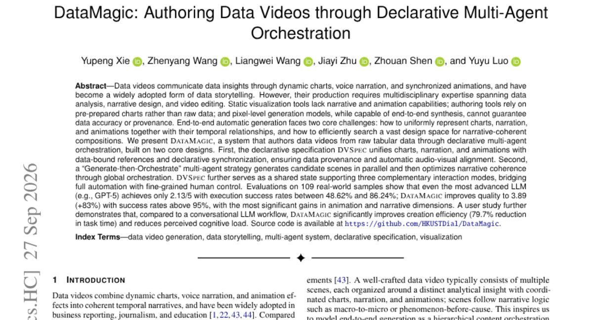 AI做数据视频，为什么总是"人不人鬼不鬼"：DataMagic怎么把混乱变成了可控
