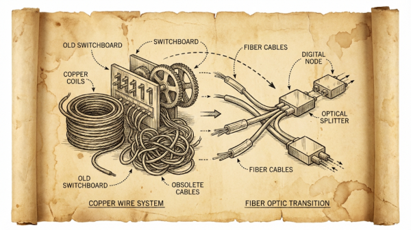 Ӣ��Openreach�Ӵ�������ʹ��ҵ������ͳͭ�ߵ绰����