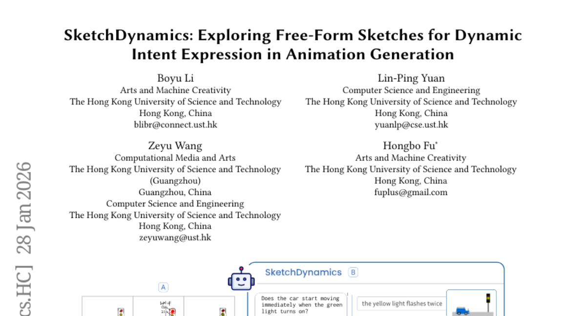 香港科技大学：用涂鸦秒变动画，AI让任何人都能成为动画师