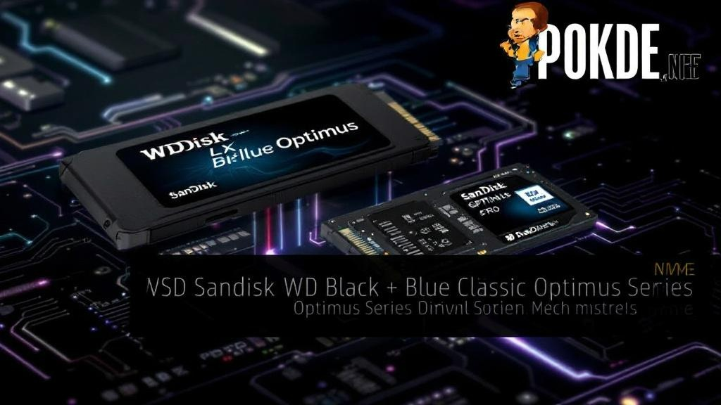 SanDisk���ܾ���SSDƷ�ƣ�WD Black��Blue��ʽ����ΪOptimusϵ��