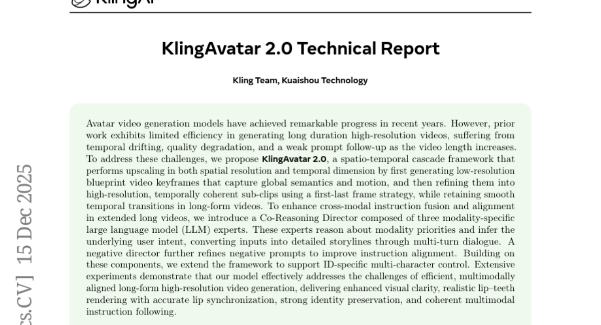 ���ַ���KlingAvatar 2.0�������������������ħ������