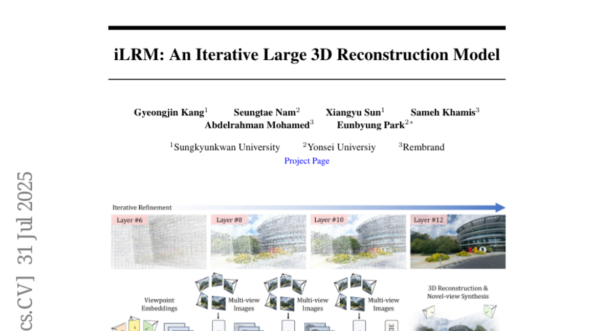成功破解3D重建难题！中美韩三国联合研究团队推出革命性建模系统
