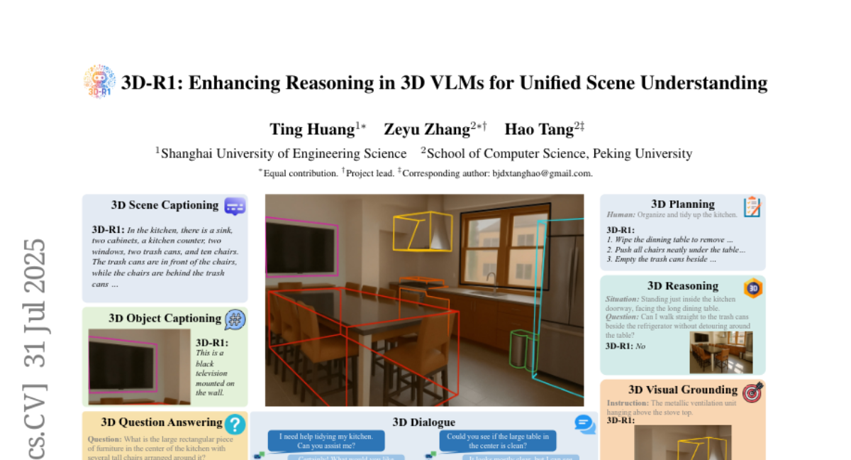 北大研究团队突破3D场景理解：AI机器人终于能像人类一样"思考"三维空间了