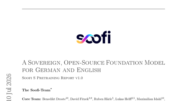 �¹��о��������ϴ���"ŷ���Լ��Ĵ���"��Soofi S��һ���������š������������AI��ģ��