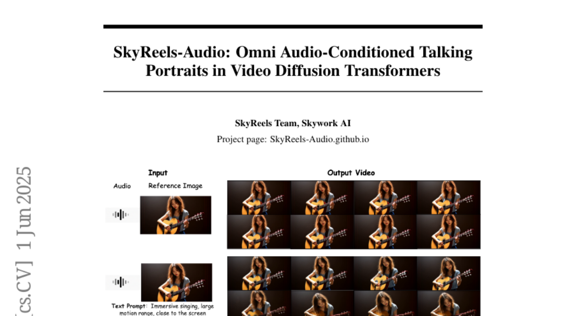 SkyReels-AudioФ񡰶 - Skywork AIȫƵƵɼ