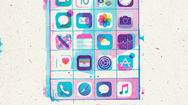 ��θ��Ի�������� iPhone Ӧ��ͼ��������Ļ