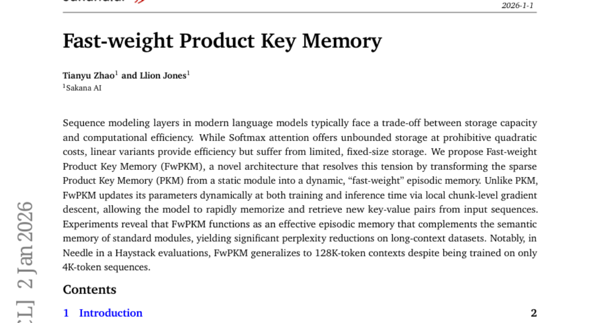 Sakana AI�Ƴ�"���ܼ�����"����AI������һ����ס��ʱ��Ի�������