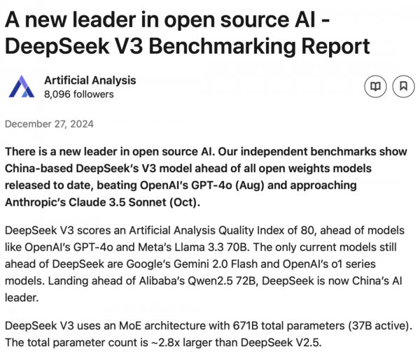 Դ֮⣺DeepSeek-V3ص