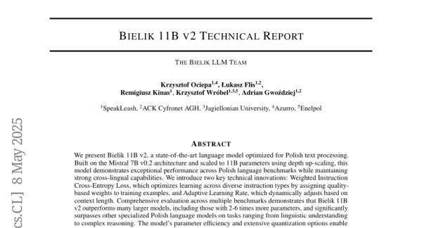 Bielik 11B v2����������Ȼ���Դ�����ͻ���Խ�չ