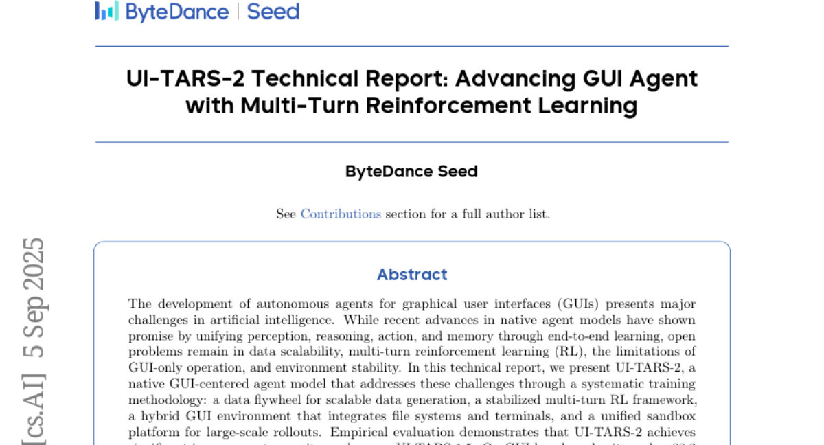 电脑终于学会了像人类一样用键盘鼠标：ByteDance推出会玩游戏的AI助手