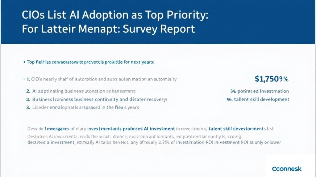 CIOs��AI������Ϊ��Ҫ���񣺵��鱨��