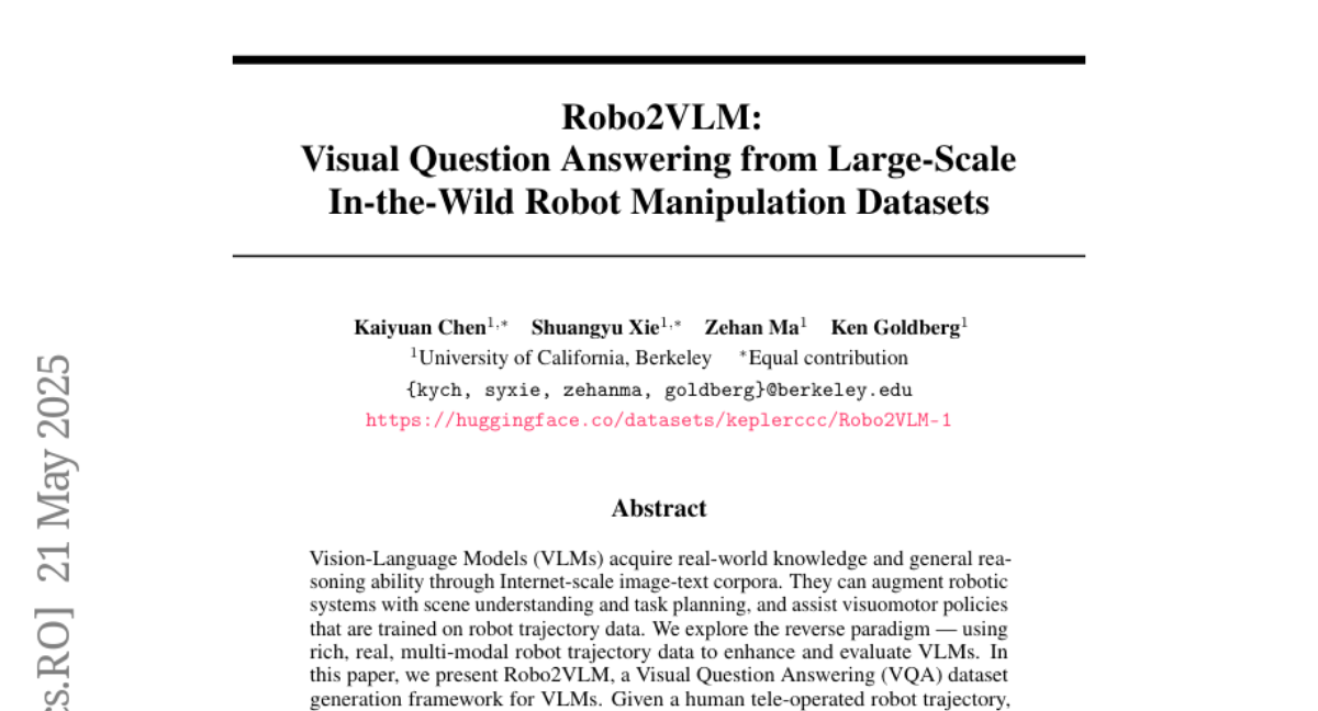 ӻ˸֪⣺UCƳRobo2VLMʵ˲ѵӾģ