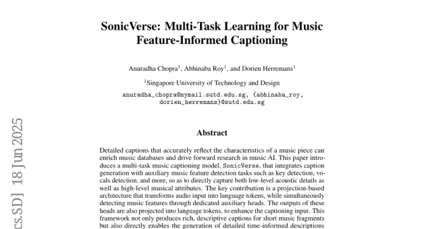 �¼��¿Ƽ���ƴ�ѧSonicVerse����AI������ר��һ��"��"�����ֲ���������������