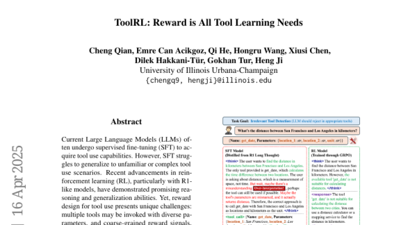 ToolRL����������ǹ���ѧϰ�����ȫ��