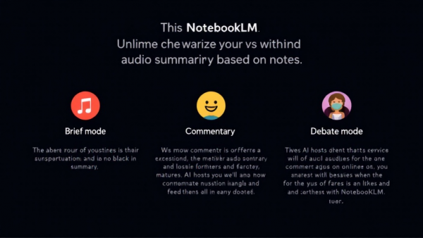 NotebookLM����AI���۹��ܣ��ɻ��ڱʼ����ɶ�����Ƶ�ܽ�