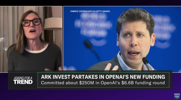 ͶʣArk InvestCEO ·£Cathie Wood̸Ͷ˹ܺ OpenAI