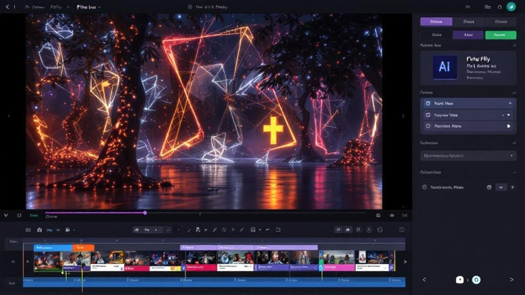 Adobe Firefly����������ʾ�ʵ���Ƶ�༭����