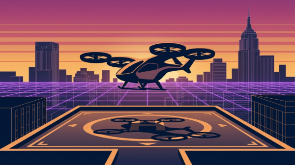 Joby��Skyports���ŦԼ������Ե�eVTOL������Downtown Skyport