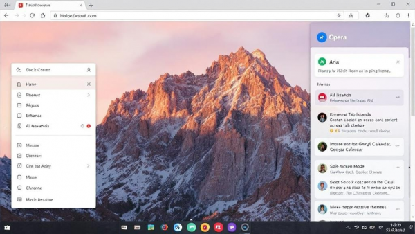 Opera One R3����¹��ܣ�Ϊ����ʱ����Chrome��Safari