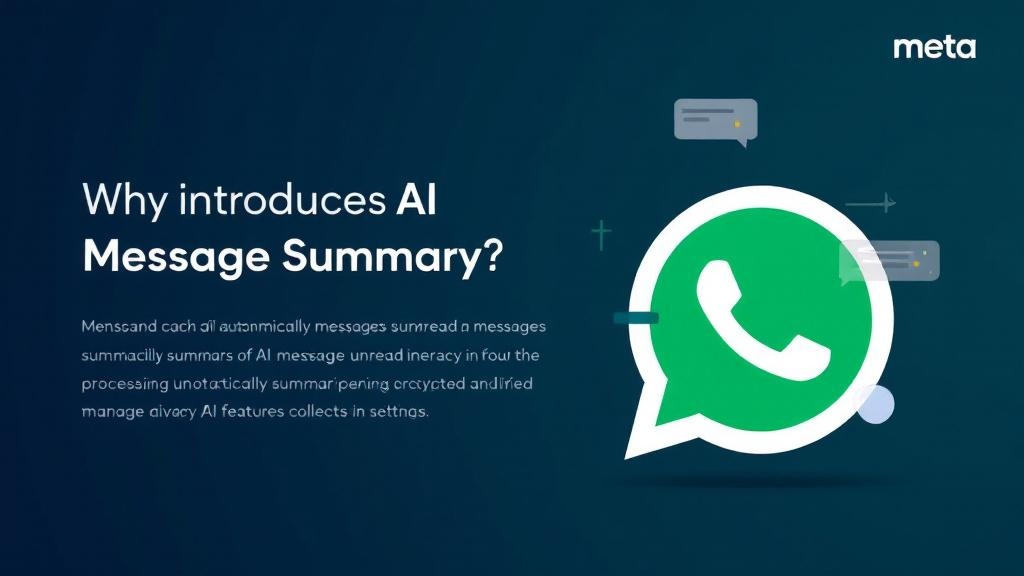 MetaΪWhatsAppAIϢժҪ