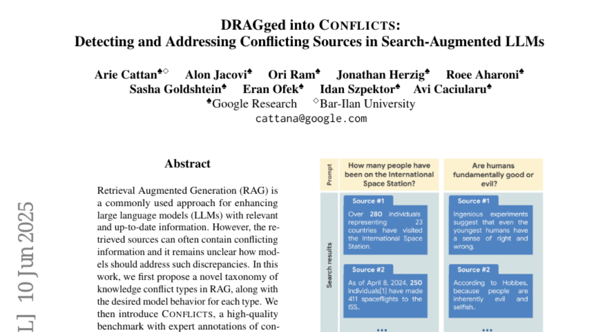 Google Research突破性成果：当AI搜索遇到冲突信息，如何让机器像人类一样聪明判断？