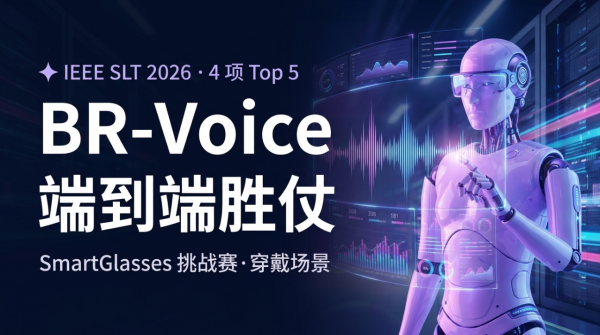 ����ȫ��Top 5������ڶ�������BR-Voice�ٻ�IEEE SLT 2026��ս����֤