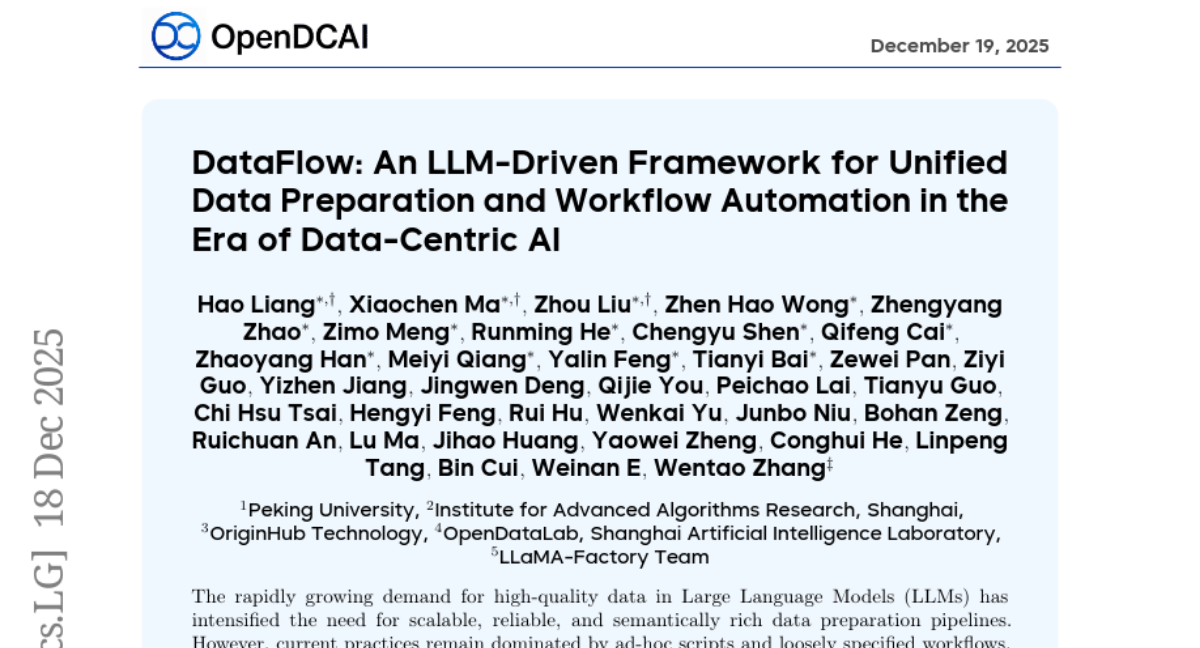 ������ѧ�ŶӴ�������׼������ˮ�ߡ�����AIѵ������������ͬ��⿴�Ͱ��׼��