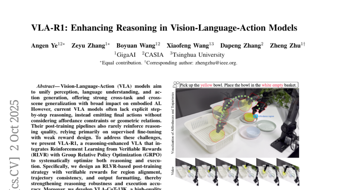 ˻˼ˣGigaAIŶӵVLA-R1ûһж