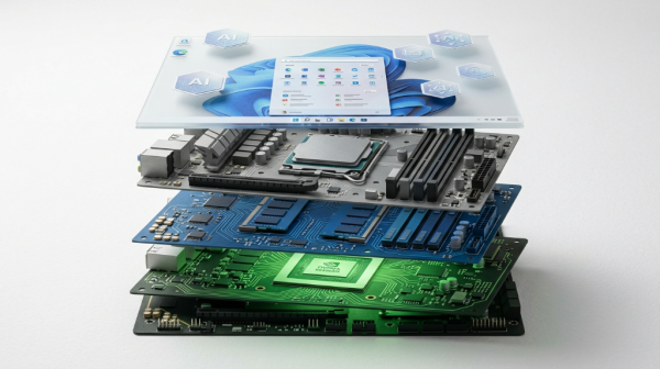 ΢����������Ӣΰ��оƬ��AI PC��Windows 11ȫ������