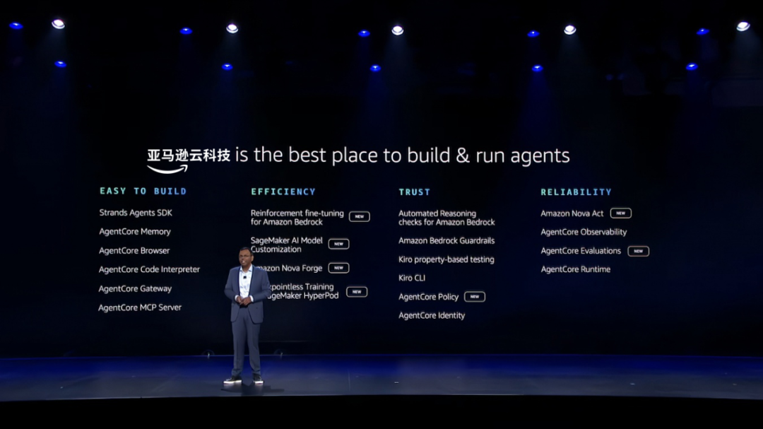 靠谱、高效的构建AI Agent实操手册!re:Invent 2025 Swami博士主题演讲划重点!