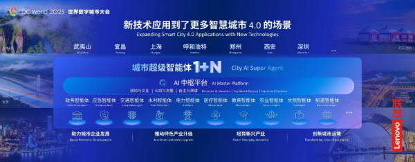 联想戴炜:混合式人工智能加速AI普惠,超级智能体引领智慧城市4.0