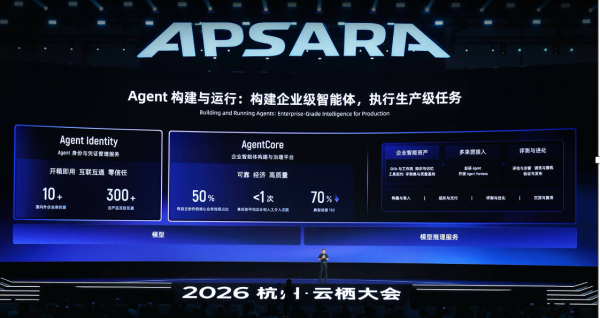 阿里云加速构建Agentic Cloud:推出AgentCore、新一代CPFS等重磅新品