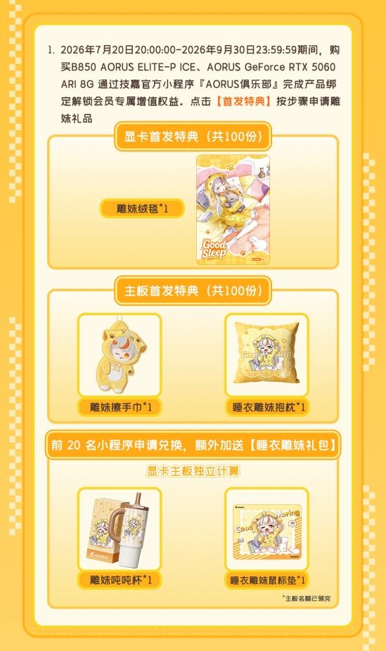 技嘉雕妹显卡上架:颜值实力皆在线,二次元装机玩家优选
