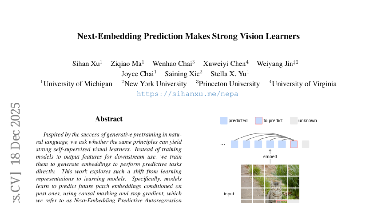 这个"预测游戏"竟然让机器拥有了像人一样看懂图片的能力——密歇根大学NEPA技术突破