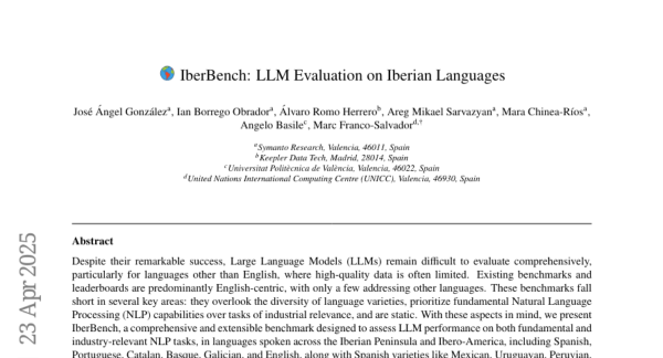IberBench�����������������ԵĴ�����ģ��������