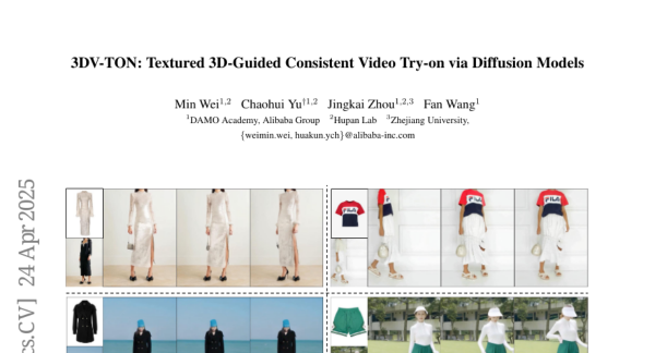 3DV-TON��������ɢģ�͵�����3D����һ������Ƶ�Դ�����