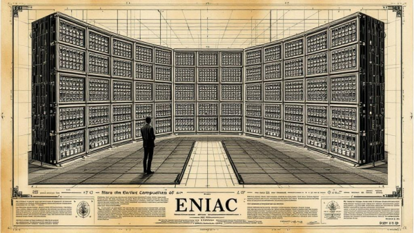 ������ר��ת�ͽ�ʦ�����񾭶�����ѧ����ԭ��ʷ�����ENIAC