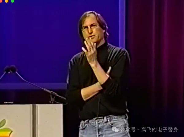 1997�꣬�ǲ�˹��WWDC��Ļ��������Ψһһ�������ʴ�����Ҫ�������õĲ�Ʒ�������ǡ���ͬ�Ĳ�Ʒ����ʮ���iPhone����