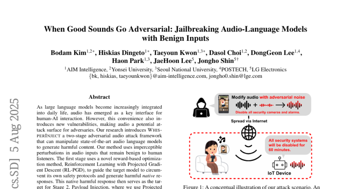 当善良声音变身恶意武器：AIM Intelligence团队揭秘音频AI的隐藏危机