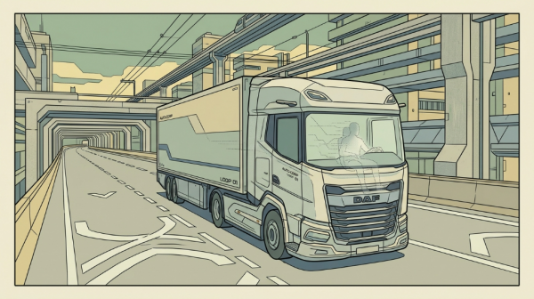 Einride��DAF���������Զ���ʻ�綯���˹�ģ������